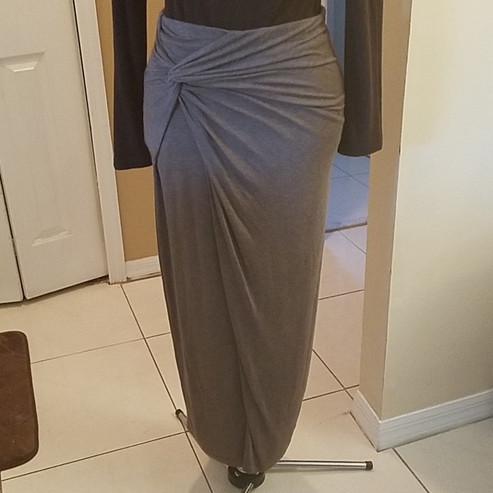 Witchery Knotted Sarong skirt